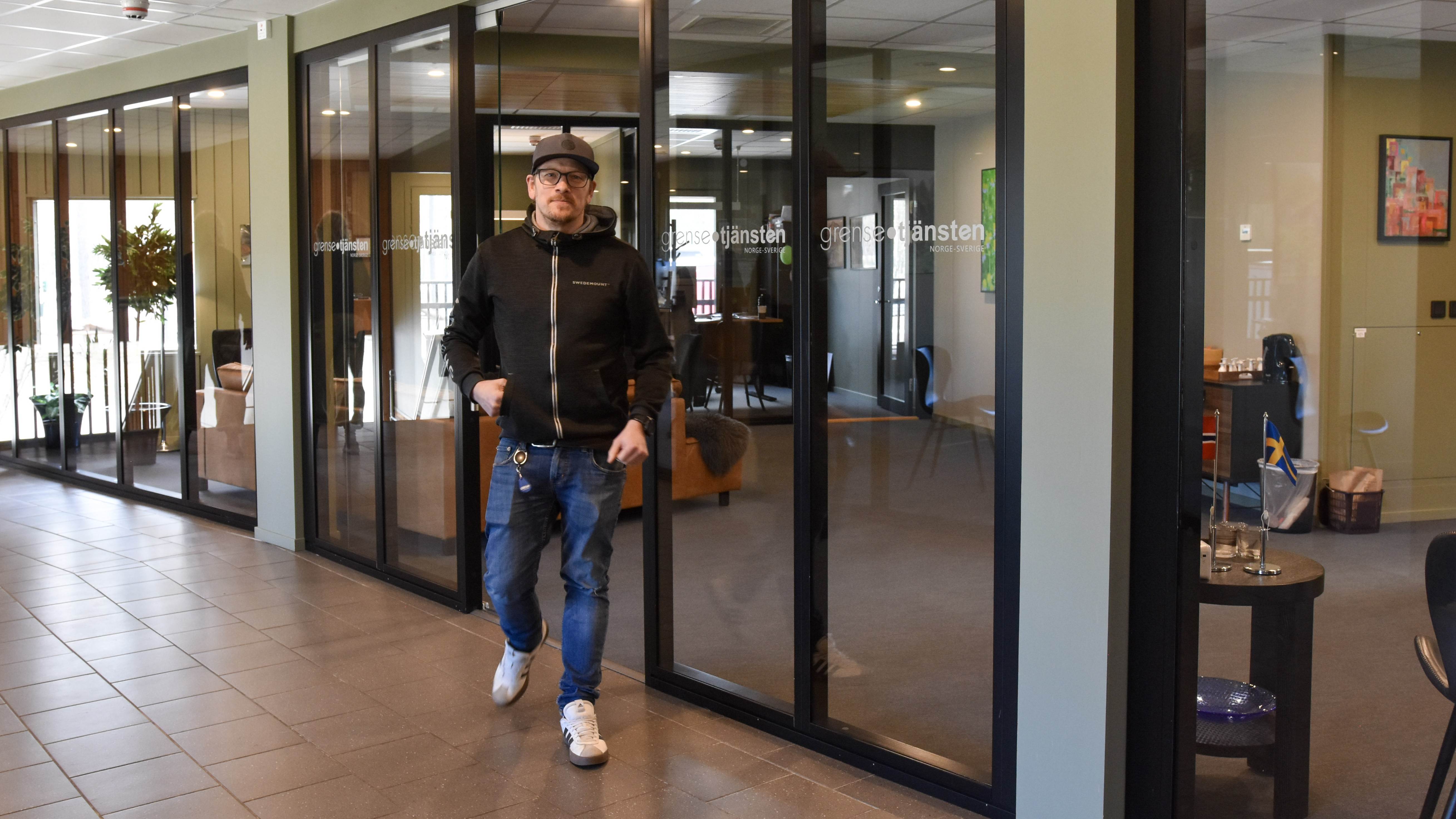 Oskar Danielsson, Grensetjänsten Norge-Sverige, foto: Line Scheistrøen
