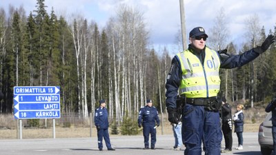 Fri rörlighet offrades för att skydda Finlands befolkning Fri rörlighet offrades för att skydda Finlands befolkning
